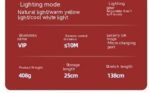 8-inch Beauty Fill Light Selfie Stick Bluetooth Remote Control Integrated Outdoor Floor Live Tripod - Image 2
