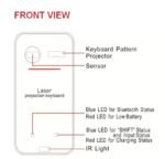 LEING FST Virtual Laser Keyboard Bluetooth Wireless Projector Phone Keyboard For Computer Pad Laptop With Mouse Function - Image 10