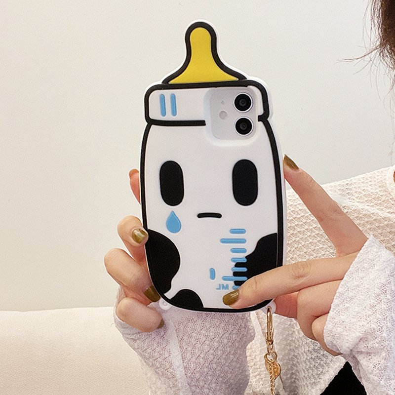 6364ecf9-f3ce-42fa-9357-dcd438dca2dc.jpg Mobile Phone Case Soft Plastic Crying Baby Bottle - Image 1