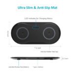Wireless Charger Dual Mobile Phone Charger - Image 4