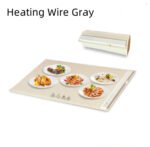 Kitchen Gadget Electric Warming Tray Hot-sale Graphene Vegetable Heating Hot Cutting Board Household Multi-functional Thermal Insulation - Image 3