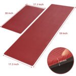 Kitchen Floor Mat Two-piece Set Of Non-slip, Waterproof And Easy To Scrub For Home, Kitchen - Image 10